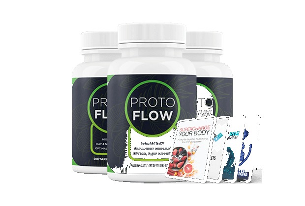 Protoflow 3 bottle package with 4 free digital bonuses and 60 day guarantee